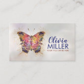 Carte De Visite Ailes Minérales - Cerveau Papillon (Devant)