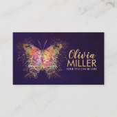 Carte De Visite Ailes Minérales - Cerveau Papillon (Devant)