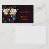 Carte De Visite Ailes musicales (Devant / Derrière)