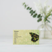 Carte De Visite Ailes papillon (Debout devant)