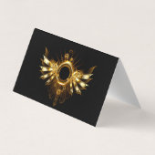 Carte De Visite ailes Steampunk (Dos)