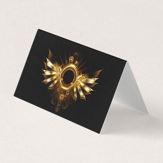 Carte De Visite ailes Steampunk (Devant)