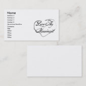 Carte De Visite Aimez Thy manucure (Devant / Derrière)