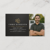 Carte De Visite Air Conditioning Cooling HVAC Photo (Devant)