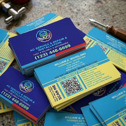 Carte De Visite Air Conditioning Services | HVAC Heating & Cooling