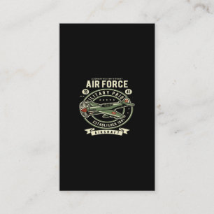 Carte De Visite air force military pride aircraft