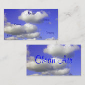 Carte De Visite Air pur - Filtration de l'air (Devant / Derrière)