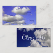 Carte De Visite Air pur - Filtration de l'air II (Devant / Derrière)