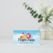 Carte De Visite Airline Logo | Flight (Debout devant)