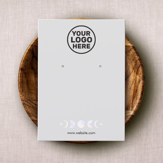 Carte De Visite Ajouter Logo Lune Phase Zodiac Elevage Affichage B