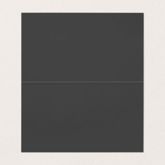 Carte De Visite Ajouter une photo circulaire Gold Premium gris noi (Intérieur déplié)