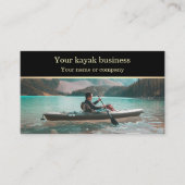 Carte De Visite Ajouter votre kayak photo kayak (Devant)