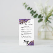 Carte De Visite AJOUTER VOTRE LOGO application de décalcomanie CAR (Debout devant)