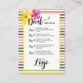 Carte De Visite AJOUTER VOTRE LOGO application de décalcomanie CAR (Devant)