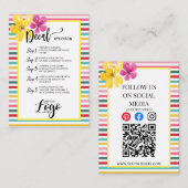 Carte De Visite AJOUTER VOTRE LOGO application de décalcomanie CAR (Devant / Derrière)