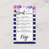 Carte De Visite AJOUTER VOTRE LOGO application de décalcomanie CAR (Devant)