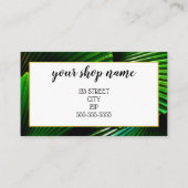 CARTE DE VISITE AJOUTER VOTRE LOGO BON D'AFFAIRES (Dos)