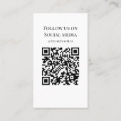 Carte De Visite AJOUTER VOTRE LOGO BOUGIE vinyle entreprise eucaly (Dos)