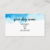 Carte De Visite AJOUTER VOTRE LOGO Marketing de chèques-cadeaux d' (Dos)