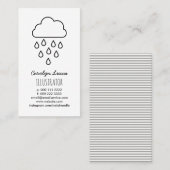 Carte De Visite Ajouter votre propre Illustrateur professionnel de (Devant / Derrière)