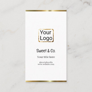 Carte De Visite ajoutez personnalisé votre logo nom de l'entrepris
