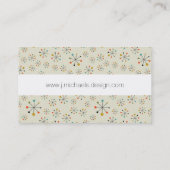 Carte De Visite Ajoutez votre atomique nommé de la moitié du (Dos)