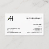 Carte De Visite Ajoutez votre logo (Devant)