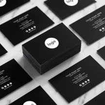 Ajoutez votre noir professionnel de cercle fait