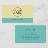 Carte De Visite Ajoutez Votre Propre Logo, Hindouisme, Religieux (Devant / Derrière)