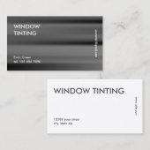 Carte De Visite Ajustement de fenêtre (Devant / Derrière)