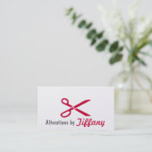 Carte De Visite Ajustements sur mesure Ajustement sur mesure Seams (Debout devant)