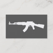 Carte De Visite ak47 simple (Dos)
