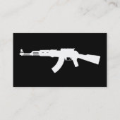 Carte De Visite ak47 simple (Dos)