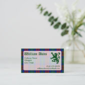 Carte de visite Akins Tartan (Debout devant)
