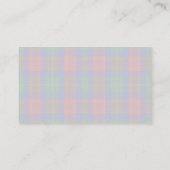 Carte de visite Akins Tartan (Dos)