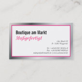 Carte De Visite Aktions Karten (Devant)