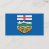 Carte De Visite Alberta, Canada (Dos)