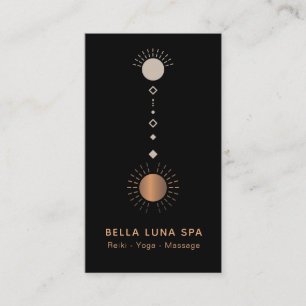 Carte De Visite *~* Alchimie cosmique Univers Shaman Sun Totem