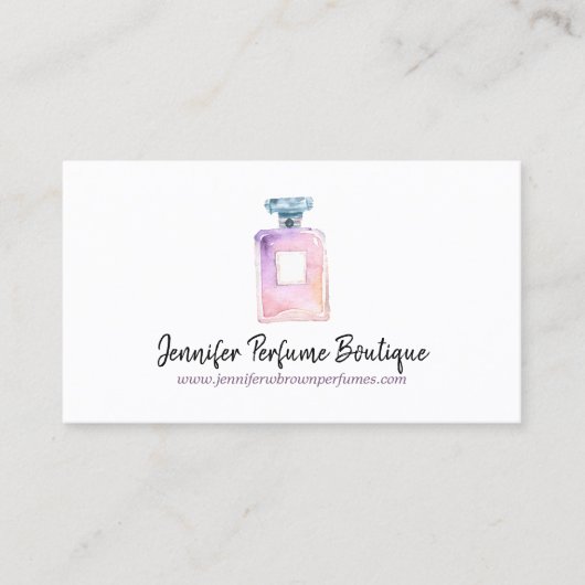 Carte De Visite Alchimiste de parfums, création de marque olfactiv (Devant)