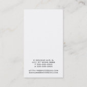 Carte De Visite Alectrosaurus Dinosaur (Dos)