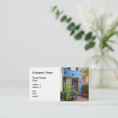 Carte De Visite Alexandria VA - Bâtiment Avec Feu (Debout devant)