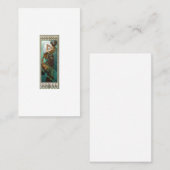 Carte De Visite alfons mucha North Star (Devant / Derrière)