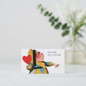 Carte De Visite Alice à Wonderland (Debout devant)