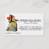 Carte De Visite Alice à Wonderland (Dos)