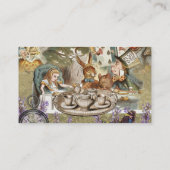 Carte De Visite Alice au pays des merveilles (Dos)