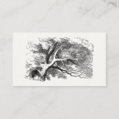 Carte De Visite Alice au pays des merveilles - Cheshire Chat s'est (Dos)