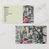 Carte De Visite Alice au pays des merveilles Dodo Classic (Devant / Derrière)