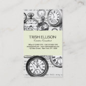 Carte De Visite Alice de lapin blanc au pays des merveilles (Dos)