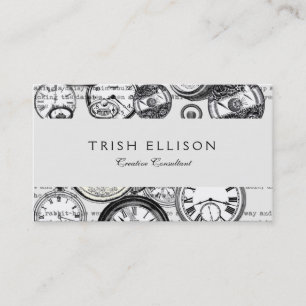 Carte De Visite Alice de lapin blanc au pays des merveilles