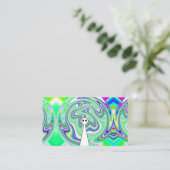 Carte De Visite Alien Ghost (Ajouter des mots) (Debout devant)